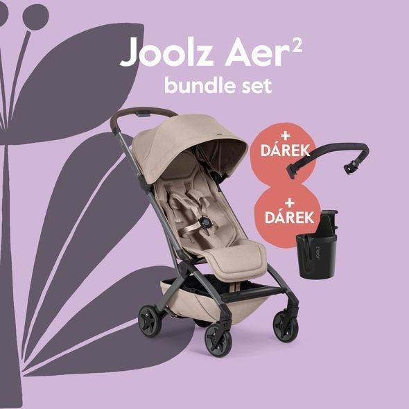 JOOLZ AER2 KOČÁREK BUNDLE SET SANDY TAUPE - GOLFOVÉ KOČÁRKY - KOČÁRKY A PŘÍSLUŠENSTVÍ