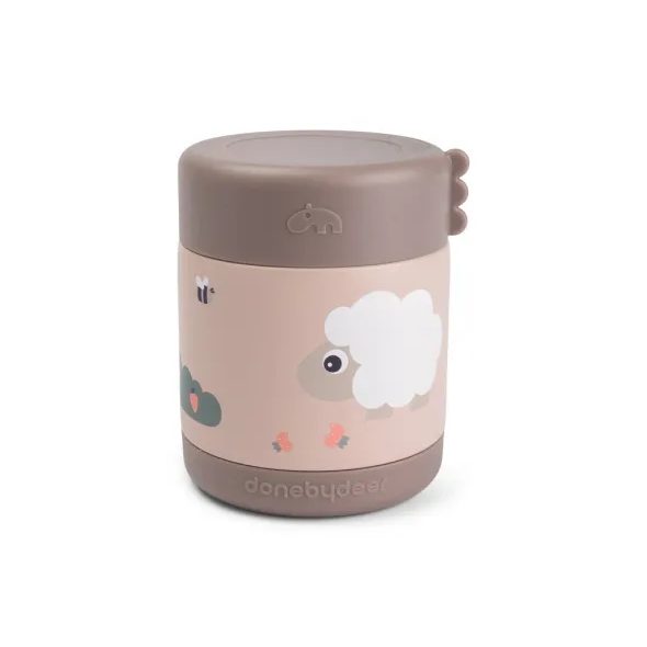 DONE BY DEER DĚTSKÁ TERMONÁDOBA 300 ML - MISKY, TALÍŘKY A PODLOŽKY - KRMENÍ