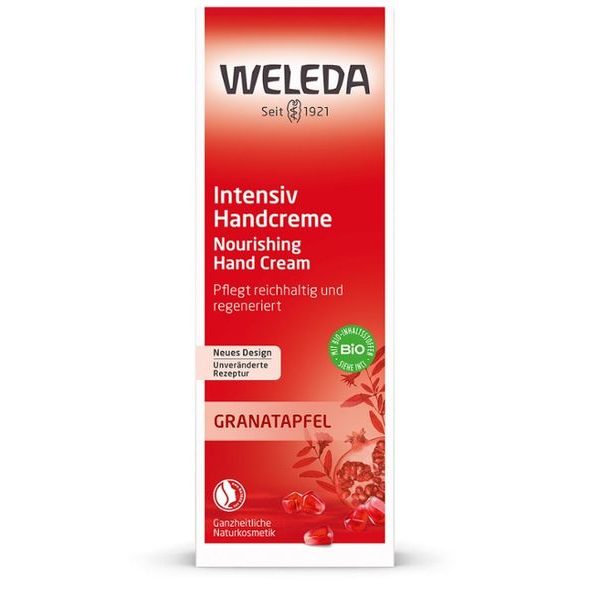 WELEDA REGENERAČNÍ KRÉM NA RUCE GRANÁTOVÉ JABLKO 50ML - KOSMETIKA PRO CELOU RODINU - PRO MAMINKY