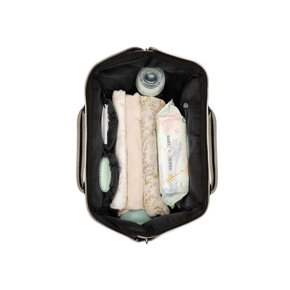 KIKKABOO PŘEBALOVACÍ BATOH SIENA BEIGE - PŘEBALOVACÍ BATOHY - KOČÁRKY A PŘÍSLUŠENSTVÍ