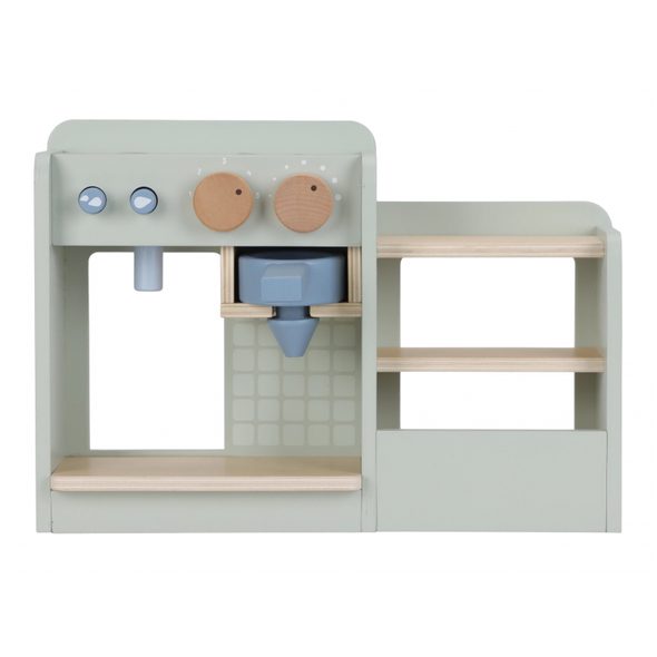 LITTLE DUTCH KÁVOVAR DŘEVĚNÝ VELKÝ S PŘÍSLUŠENSTVÍM COFFEE HOUSE - LITTLE DUTCH - PRO DĚTI