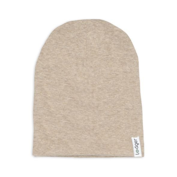 LODGER ČEPICE MELANGE BEIGE VEL. 0 - 6 MĚSÍCŮ - ČEPIČKY A KLOBOUČKY - PRO DĚTI