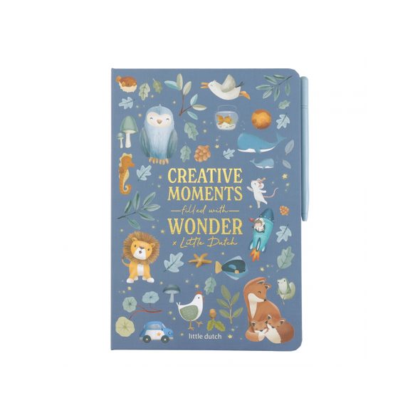 LITTLE DUTCH KRESLICÍ TABLET BLUE FOREST FRIENDS - FOREST FRIENDS - PRO DĚTI