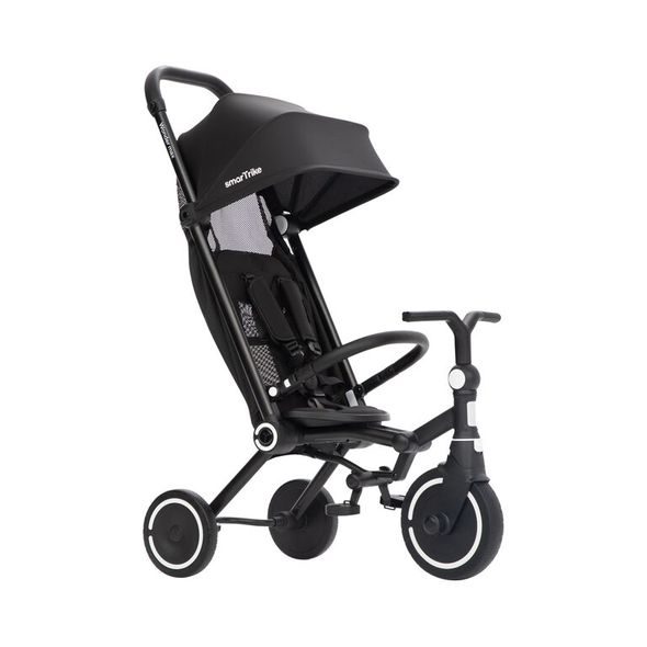 SMARTRIKE WONDER MAX JET BLACK - TŘÍKOLKY ŠLAPACÍ - NOŠENÍ & SPORT