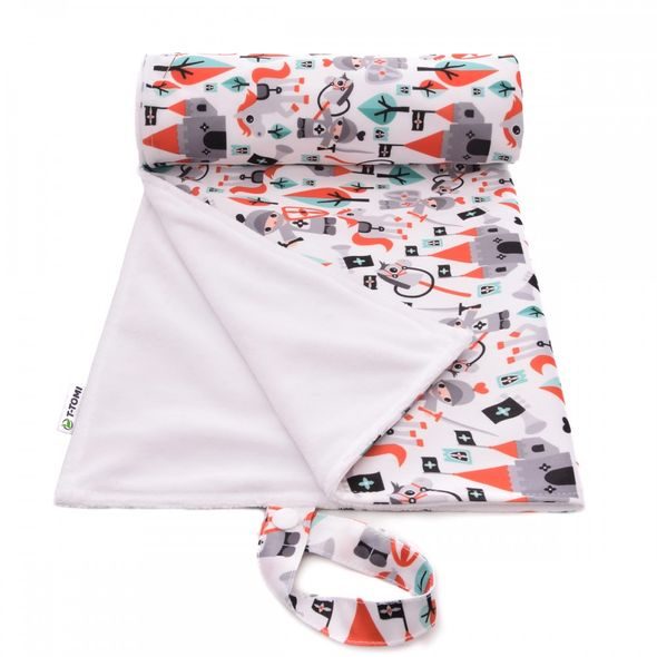 T-TOMI PŘEBALOVACÍ PODLOŽKA WHITE - PŘEBALOVACÍ PODLOŽKY - PŘEBALOVÁNÍ