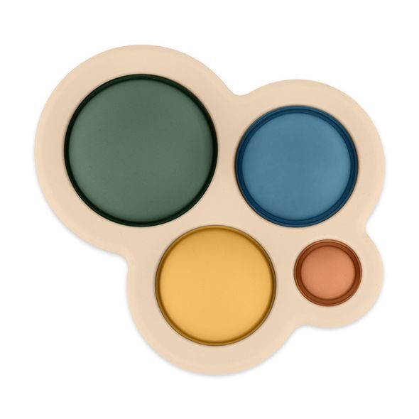 PETITE&MARS HRAČKA SILIKONOVÁ CHILL OUT 6M+ - KOUSÁTKA - PRO DĚTI