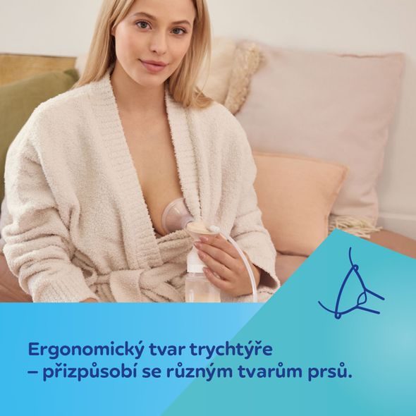 CANPOL BABIES TRYCHTÝŘ K ODSÁVAČCE MATEŘSKÉHO MLÉKA S ELASTICKÝM LEMEM 27MM - NÁHRADNÍ DÍLY K ODSÁVAČKÁM - KRMENÍ