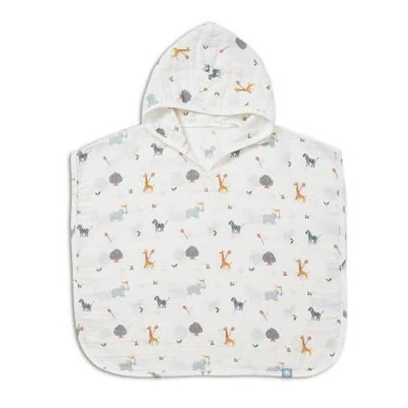 FUNNABABY PONČO ZOO BLUE 50 CM - OSUŠKY A DĚTSKÉ ŽUPANY - KOUPÁNÍ A ZDRAVÍ