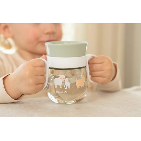 LITTLE DUTCH HRNEK TRÉNOVACÍ 360° 200 ML 6M+ FARMA - DĚTSKÉ HRNEČKY - KRMENÍ