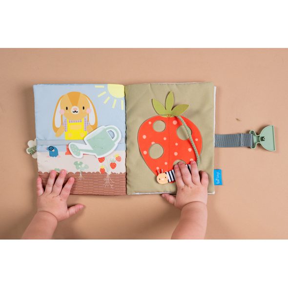 TAF TOYS KNÍŽKA S AKTIVITAMI MY 1ST BUSY BOOK - KNÍŽKY PRO NEJMENŠÍ - PRO DĚTI