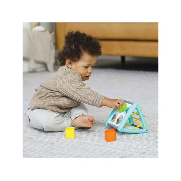 INFANTINO TROJHRAN S AKTIVITAMI A VKLÁDACÍMI TVARY - VKLÁDÁNÍ TVARŮ - PRO DĚTI