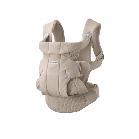 BABYBJÖRN NOSÍTKO HOLD WOVEN SAND GREY - NOSÍTKA - NOŠENÍ & SPORT