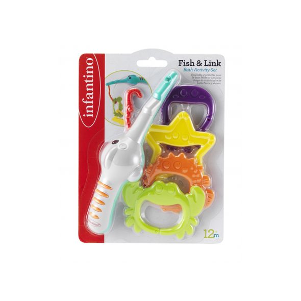 INFANTINO RYBÁŘSKÁ SADA DO KOUPELE - HRAČKY DO VANY - PRO DĚTI