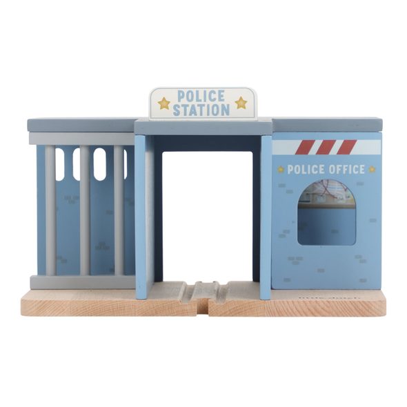 LITTLE DUTCH POLICEJNÍ STANICE DŘEVĚNÁ - DŘEVĚNÉ HRAČKY - PRO DĚTI