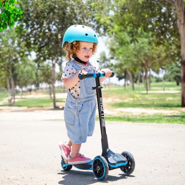 SMARTRIKE XTEND SCOOTER BLUE - DĚTSKÉ KOLOBĚŽKY - NOŠENÍ & SPORT