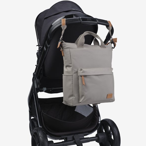 BABABING DAYTRIPPER PAC PŘEBALOVACÍ TAŠKA /BATOH, WARM GREY BEIGE - NOVINKA - PŘEBALOVACÍ TAŠKY - KOČÁRKY A PŘÍSLUŠENSTVÍ
