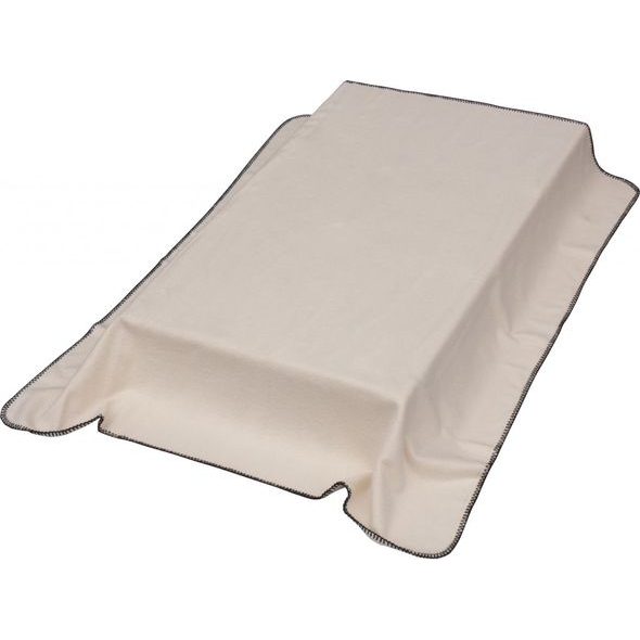 ŠPANĚLSKÁ DEKA 11047 ECO - BÉŽOVÁ/ŠEDÁ, 80 X 110 CM - DĚTSKÉ DEKY PRO MIMINKA - SPINKÁNÍ