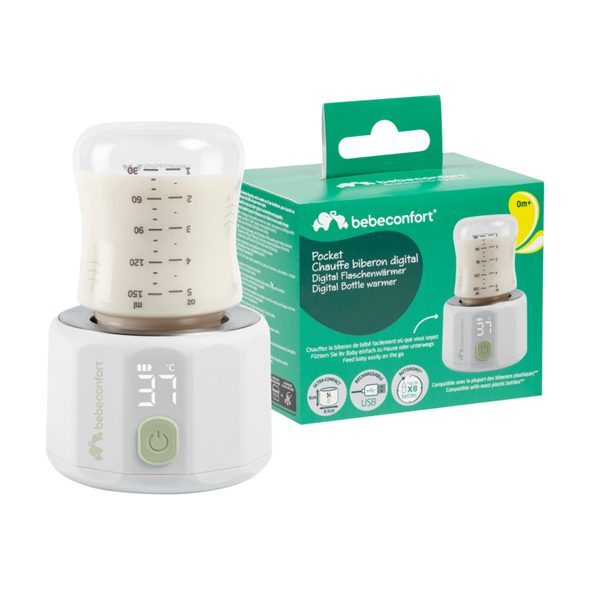 BEBECONFORT OHŘÍVAČKA KOJENECKÝCH LAHVÍ CESTOVNÍ POCKET - OHŘÍVAČKY MLÉKA A STRAVY - KRMENÍ