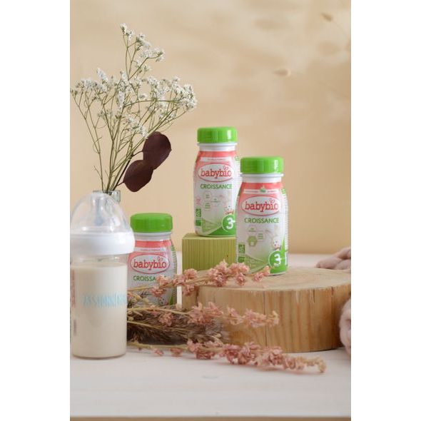 BABYBIO 6X CROISSANCE 3 TEKUTÉ BATOLECÍ KOJENECKÉ BIO MLÉKO 0,25 L - KOJENECKÁ MLÉKA - KRMENÍ