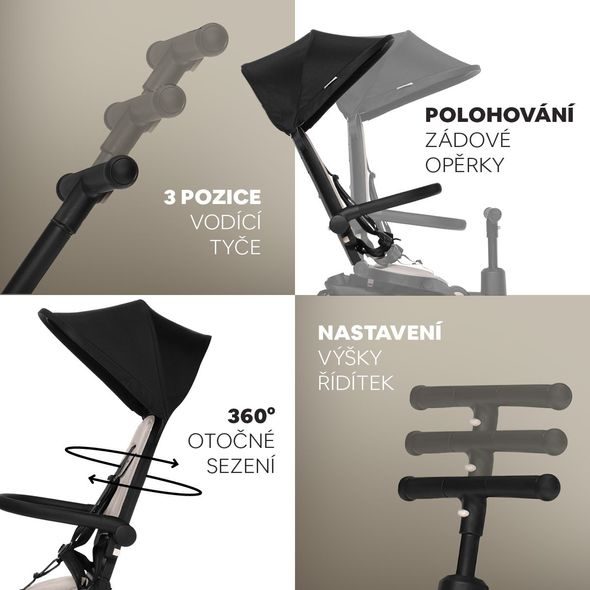 ZOPA TŘÍKOLKA X TRIKE PRO - TŘÍKOLKY ŠLAPACÍ - NOŠENÍ & SPORT