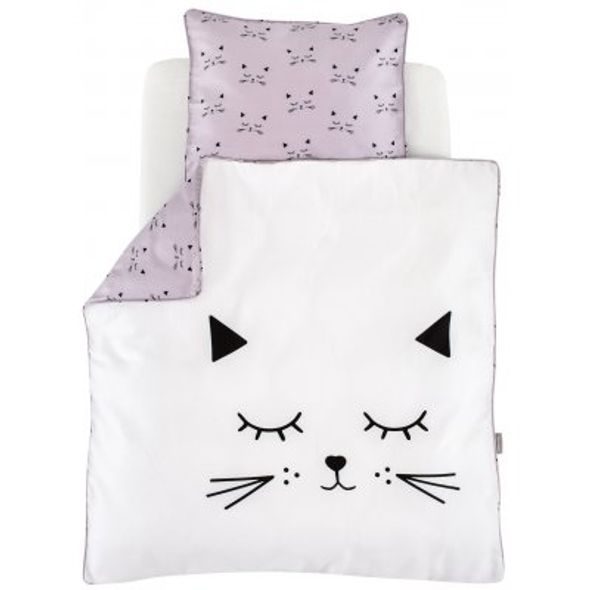 TRÄUMELAND POVLEČENÍ DO KOLÉBKY 80/80 + 35/40 SCHMUSKATZE - POVLEČENÍ DO POSTÝLKY - SPINKÁNÍ