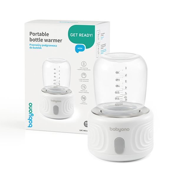 BABYONO OHŘÍVAČ KOJENECKÝCH LAHVÍ CESTOVNÍ - OHŘÍVAČKY MLÉKA A STRAVY - KRMENÍ