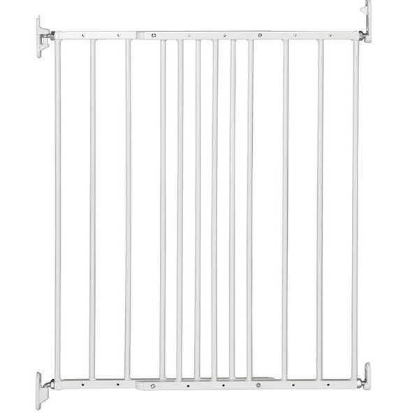 BABY DAN OTVOROVÁ ZÁBRANA BABYDAN EMMA KOV BÍLÁ 56,5-81,5 CM, ŠROUBOVACÍ - BEZPEČNOST DĚTÍ V DOMÁCNOSTI - KOUPÁNÍ A ZDRAVÍ