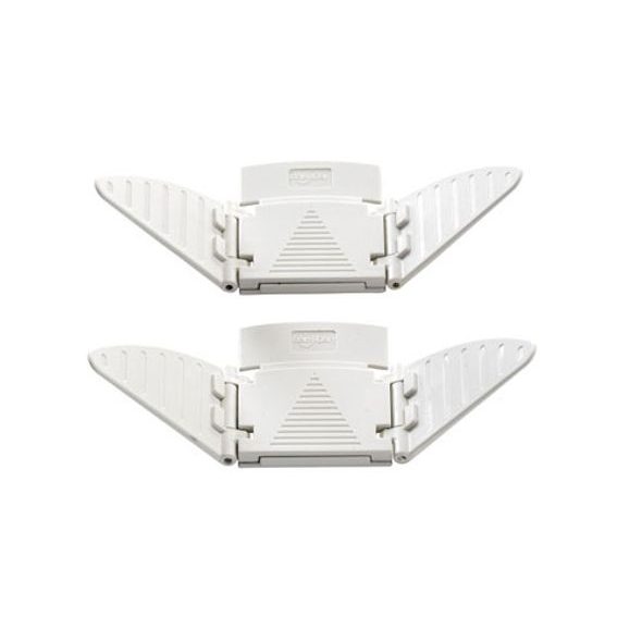 BABYDAN BEZPEČNOSTNÍ UZÁVĚR POSUVNÝCH DVEŘÍ SKŘÍNÍ 2KS - BEZPEČNOST DĚTÍ V DOMÁCNOSTI - KOUPÁNÍ A ZDRAVÍ