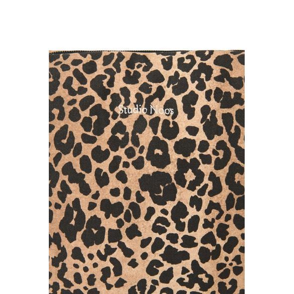 STUDIO NOOS COTTON DIAPER BAG PŘEBALOVACÍ TAŠKA BROWN LEOPARD - PŘEBALOVACÍ TAŠKY - KOČÁRKY A PŘÍSLUŠENSTVÍ