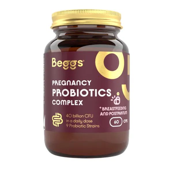 BEGGS PREGNANCY PROBIOTICS COMPLEX (60 KAPSLÍ) - POTRAVINOVÉ DOPLŇKY - PRO MAMINKY