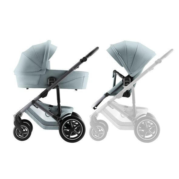 BRITAX-RÖMER SET KOČÁREK SMILE 5Z + HLUBOKÁ KORBA STYLE - DVOJKOMBINACE - KOČÁRKY A PŘÍSLUŠENSTVÍ