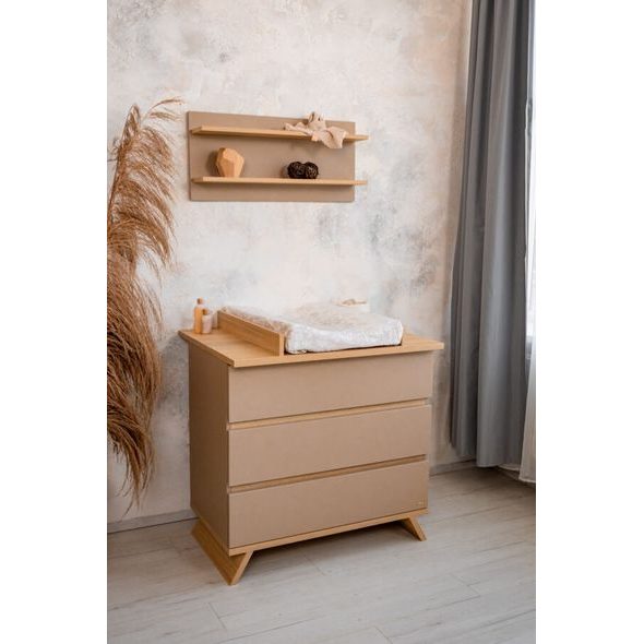 PŘEBALOVACÍ KOMODA FAKTUM SIENNA CAPPUCCINO - PŘEBALOVACÍ KOMODY - PŘEBALOVÁNÍ