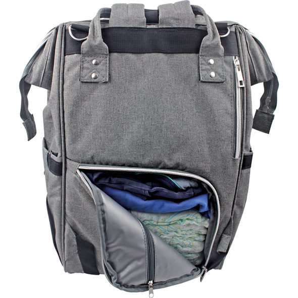 DOOKY PŘEBALOVACÍ BATOH LARGE GREY MELANGE - PŘEBALOVACÍ BATOHY - KOČÁRKY A PŘÍSLUŠENSTVÍ