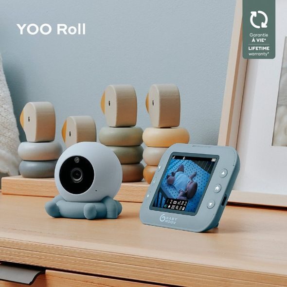 BABYMOOV VIDEO BABY MONITOR YOO-ROLL - ELEKTRONICKÉ CHŮVIČKY - SPINKÁNÍ
