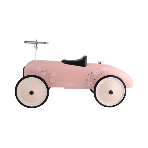 LITTLE DUTCH ODRÁŽEDLO RETRO AUTO PINK - DĚTSKÁ ODRÁŽEDLA - PRO DĚTI