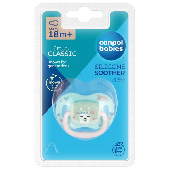 CANPOL BABIES DUDLÍK SILIKONOVÝ TŘEŠINKA EXOTIC ANIMALS 18M+ 1KS LAMA - ŠIDÍTKA A DOPLŇKY - KRMENÍ