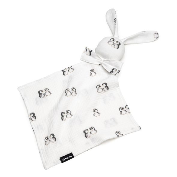 T-TOMI MUŠELÍNOVÝ USÍNÁČEK PENGUIN - USÍNÁČCI MAZLÍCÍ - PRO DĚTI