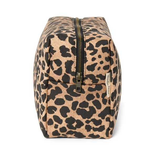 STUDIO NOOS COTTON TOALETNÍ TAŠTIČKA BROWNLEOPARD - KOSMETIKA PRO CELOU RODINU - PRO MAMINKY