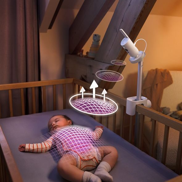 PHILIPS AVENT CHŮVIČKA DĚTSKÁ CHYTRÁ PREMIUM S PŘEKLADEM PLÁČE, SLEDOVÁNÍM SPÁNKU A DÝCHÁNÍ SCD971 - ELEKTRONICKÉ CHŮVIČKY - SPINKÁNÍ