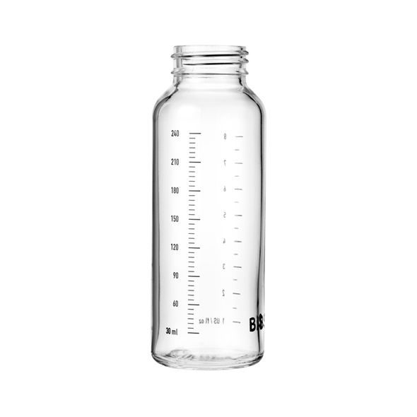 BIBS NÁHRADNÁ SKLENENÁ FĽAŠA 240 ML - KOJENECKÉ LAHVE - KRMENÍ