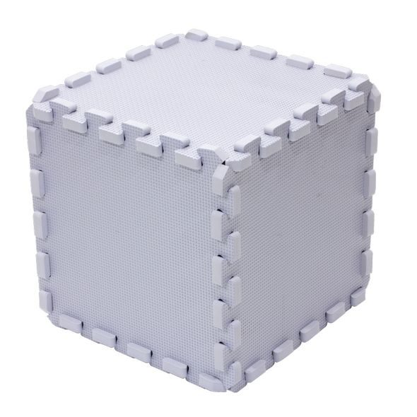 RIALTO BABY HRACÍ PODLOŽKA PUZZLE SILVER 150X150CM - HRACÍ PODLOŽKY NA ZEM - SPINKÁNÍ