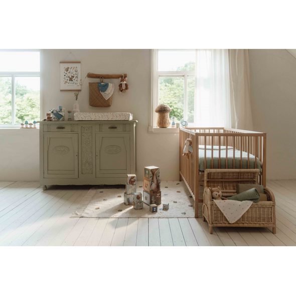 LITTLE DUTCH SPACÍ PYTEL S ODDĚLITELNÝMI RUKÁVY 90 CM SAGE - SPACÍ PYTLE - SPINKÁNÍ