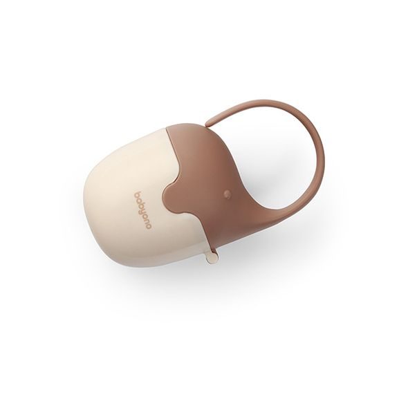 BABYONO POUZDRO NA DUDLÍK SLON BÉŽOVÉ 0M+ - ŠIDÍTKA A DOPLŇKY - KRMENÍ