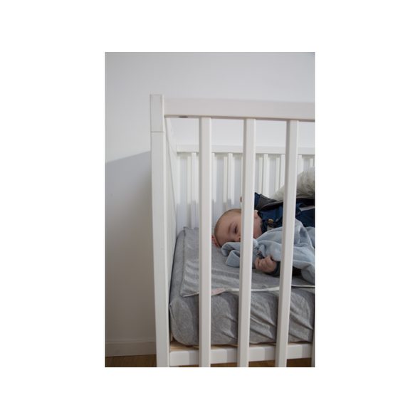 CHILDHOME DĚTSKÉ POVLEČENÍ 2-DÍLNÉ JERSEY GOLD DOTS - POVLEČENÍ DO POSTÝLKY - SPINKÁNÍ