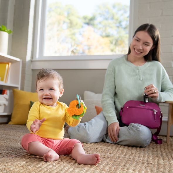 BRIGHT STARTS HRAČKA HUDEBNÍ KLÍČE MONKEYS™ 6M+ - MOTORICKÉ A HUDEBNÍ - PRO DĚTI