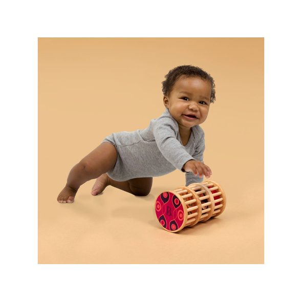 B-TOYS VÁLEC S KULIČKAMI DŘEVĚNÝ RAIN RUSH - MOTORICKÉ A HRY - PRO DĚTI