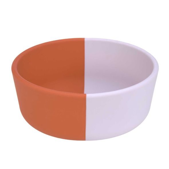 LÄSSIG BOWL SILICONE HAPPY RASCALS HEART LAVENDER - MISKY, TALÍŘKY A PODLOŽKY - KRMENÍ