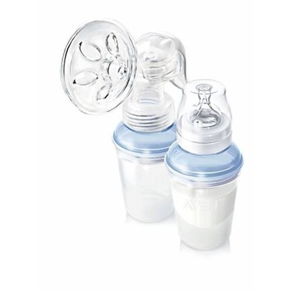 PHILIPS AVENT MANUÁLNÍ ODSÁVAČKA MLÉKA BEZ BPA (PES) + VIA SYSTEM - ODSÁVAČKY MATEŘSKÉHO MLÉKA - KRMENÍ