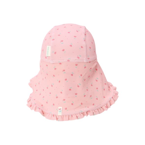 LITTLE DUTCH PLAVECKÁ ČEPICE SUNNY FLOWERS BLUSH VEL. 2 - ČEPIČKY A KLOBOUČKY - PRO DĚTI