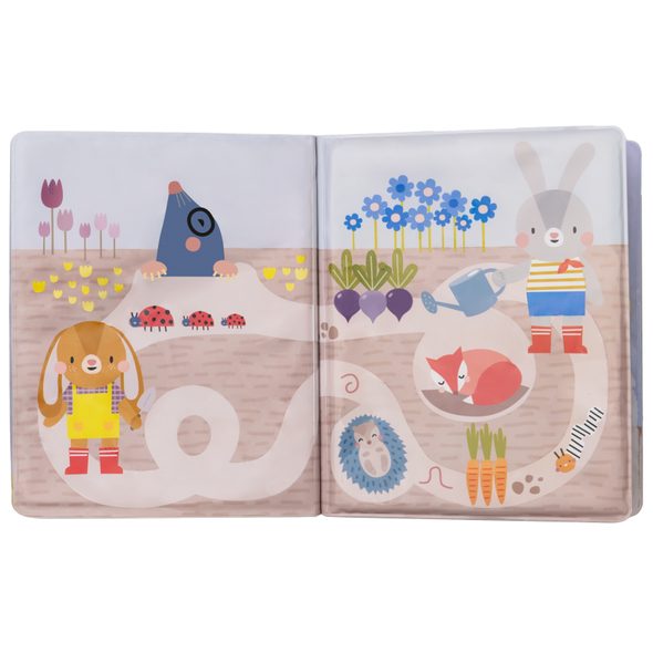 TAF TOYS KOUZELNÁ KNÍŽKA S MALOVÁNÍM VODOU - KNÍŽKY PRO NEJMENŠÍ - PRO DĚTI